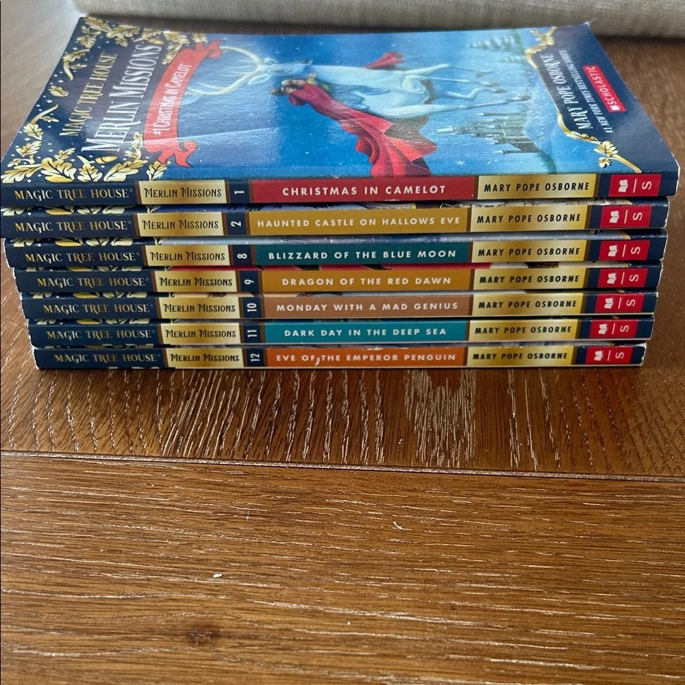 Magic Tree House: Merlin Missions Book Collection (7 Books)